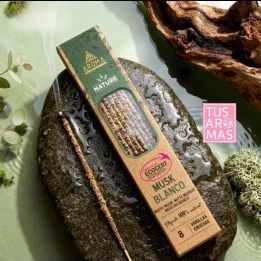 Incienso AROMA Nature Musk Blanco